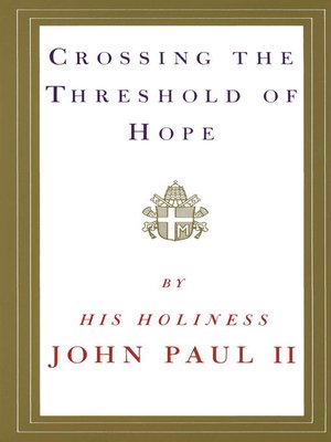 cover image of Crossing the Threshold of Hope
